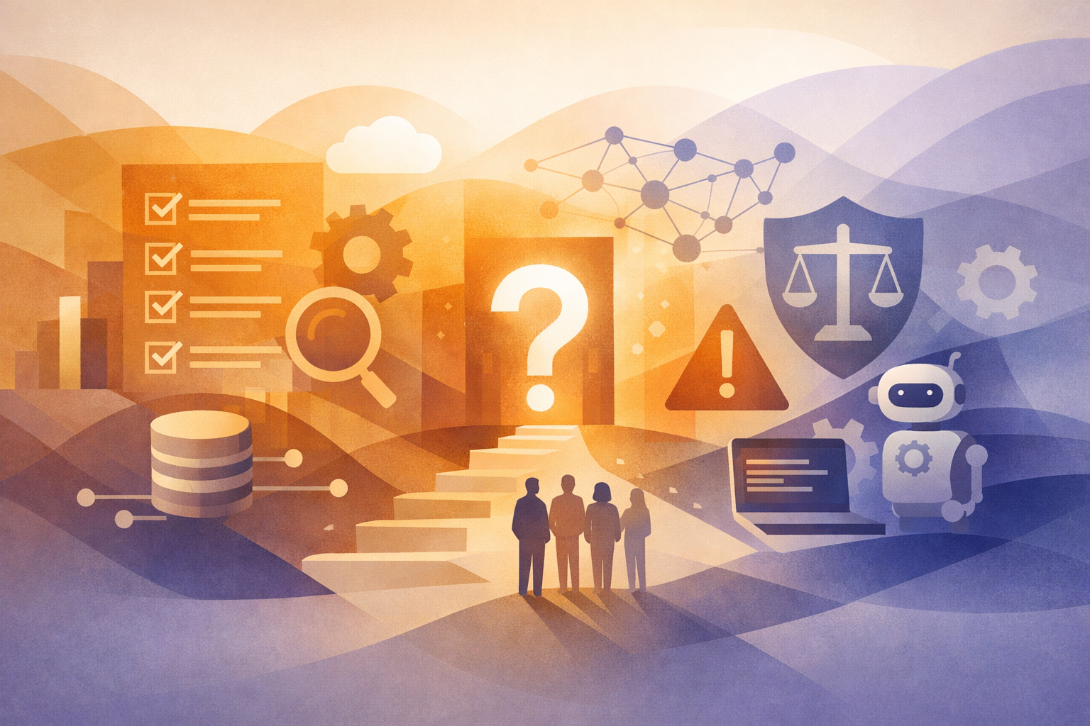 AI readiness risk assessment framework diagram
